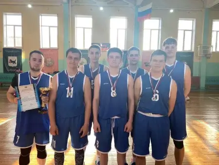 Мужская сборная Иркутского филиала заняла 2 место в соревнованиях по баскетболу