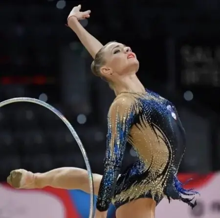 Екатерина Веденеева победитель и многократный призер этапа Кубка мира по художественной гимнастике