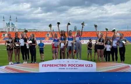Студентки Иркутского филиала серебряные призёры Первенства России U23 по легкой атлетике