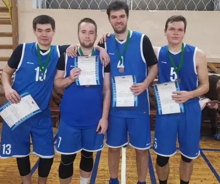 Команда Иркутского филиала заяла 3 место в соревнованиях по баскетболу