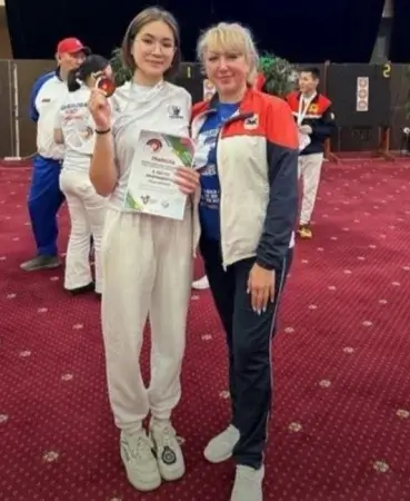 Студентка Иркутского филиала Илария Лаца бронзовый призер Всероссийских соревнований