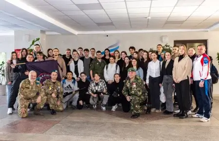 Состоялась встреча студентов Иркутского филиала РУС "ГЦОЛИФК" с ветеранами СВО